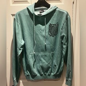 Attack on Titans 3 Mens S drawstring hoodie